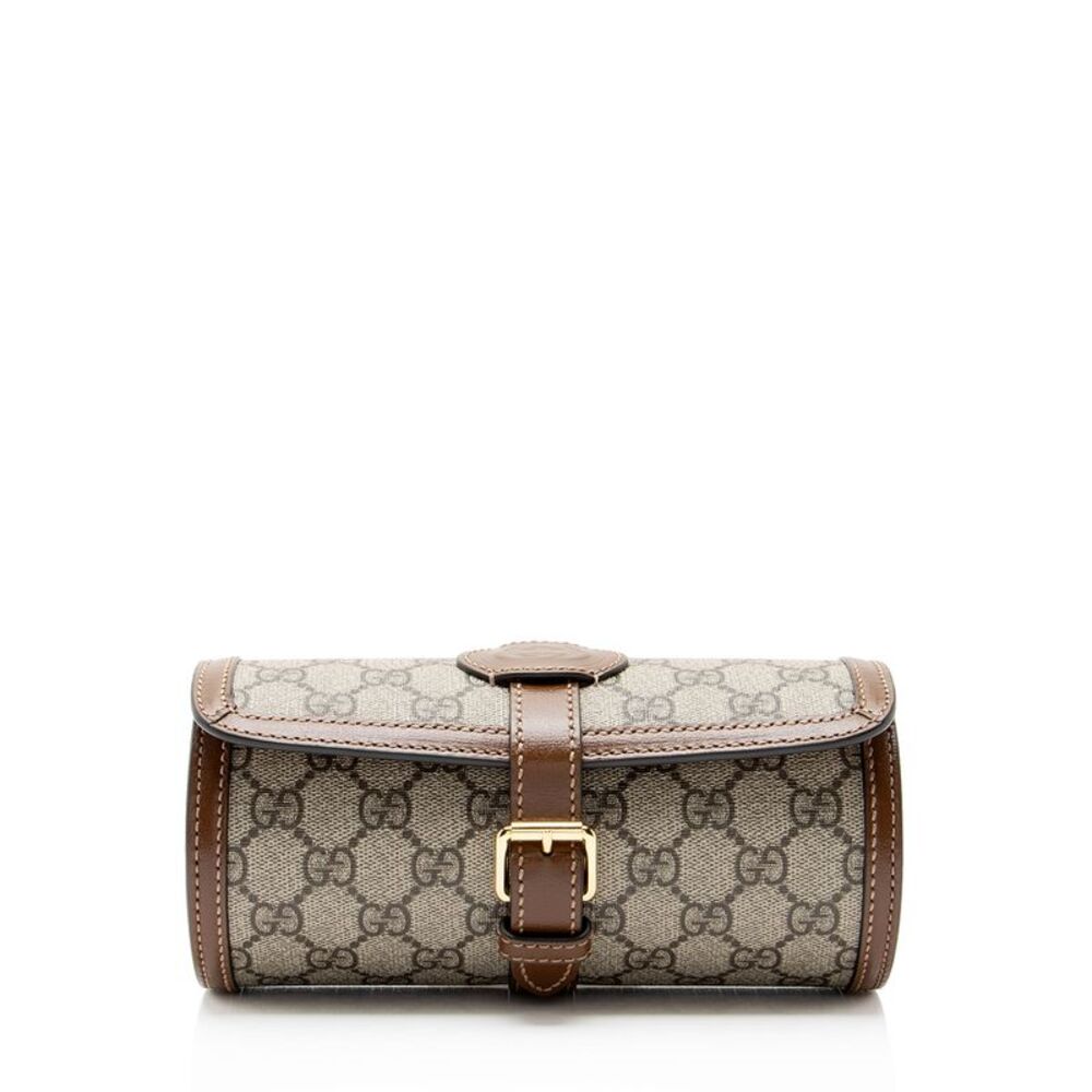Gucci GG Supreme Retro Watch Travel Case